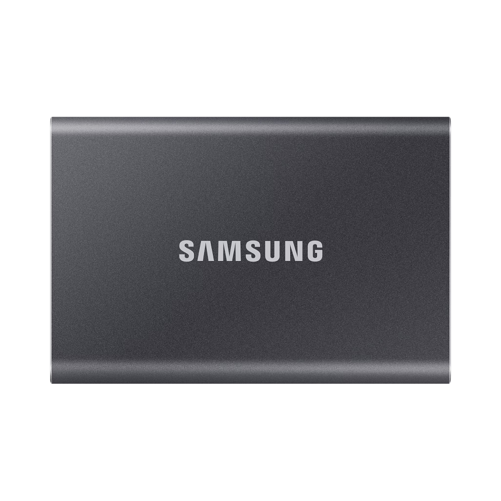 Внешний SSD диск Samsung T7 R1050/W1000 Мб/сек, USB 3.2, 1Тб, серый